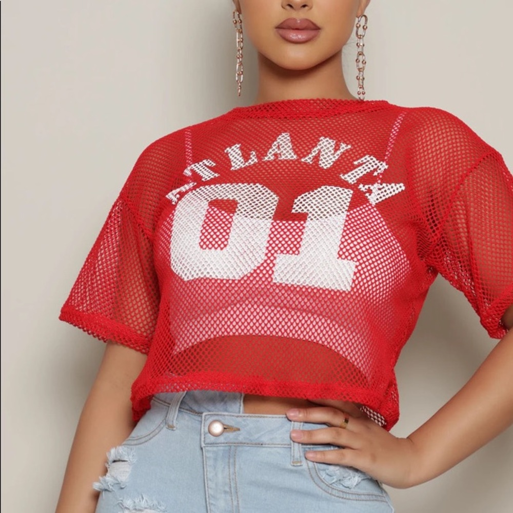 ATL Mesh Top - Red